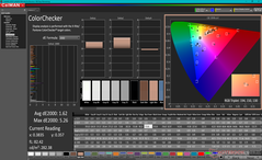 ColorChecker antes de la calibración