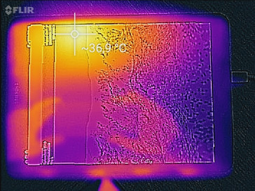 imagen térmica bajo carga con cámara térmica Flir