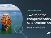 La oferta de Internet Starlink gratis por valor de 10.000 dólares (imagen: Anuvu)