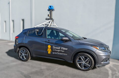 Un coche con cámara de Google Street View (Fuente de la imagen: Google)