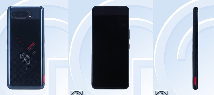 El Asus ROG Phone 4/5 ofrecerá una pantalla secundaria de matriz AniMe. (Fuente de la imagen: Digital Chat Station en Twitter)