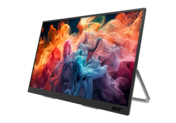 Monitor Acer PM191Q E con su soporte integrado. (Fuente de la imagen: Acer)