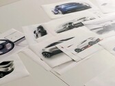 Posibles bocetos del diseño de la plataforma del Model 2 (imagen: Tesla)