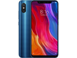 Review: Xiaomi Mi 8. Unidad de revisión cortesía de notebooksbilliger.de