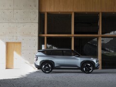 El modelo de producción del Kia EV5 se desvelará en el Salón del Automóvil de Chengdu (concepto arriba). (Fuente de la imagen: Kia)