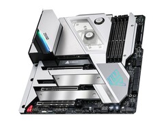 Las placas base Z690 Aqua y Z690 Aqua OC Alder Lake de ASRock tienen un elevado precio de 1.299 y 1.399 dólares respectivamente (Imagen: ASRock)