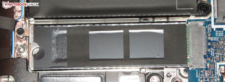 Un SSD NVMe sirve como unidad de sistema.