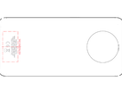 Así se verá el Nokia X20 (TA-1341) por detrás, según un dibujo de la FCC. (Fuente de la imagen: FCC)