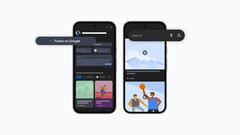Material gráfico promocional que muestra las nuevas actualizaciones para el feed Discover de Google en smartphones. (Fuente de la imagen: Google)