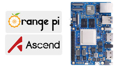 Orange Pi se asocia con Huawei para ofrecer el SBC AIpro potenciado por IA (Fuente de la imagen: Orange Pi)