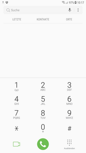 Samsung Galaxy J7 (2017): app de teléfono
