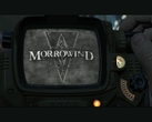 The Elder Scrolls: Morrowind corriendo en el Pip Boy de Fallout 4