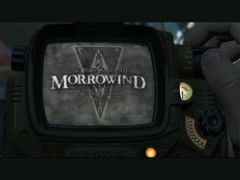 The Elder Scrolls: Morrowind corriendo en el Pip Boy de Fallout 4
