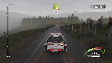 En la imagen: una captura de pantalla del juego «WRC 7: Campeonato del Mundo de Rally de la FIA».