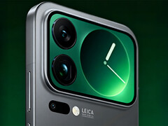 Xiaomi parece estar revisando el concepto de pantalla secundaria del Mi 11 Ultra. En la imagen: Versión mejorada con IA de la foto filtrada. (Fuente de la imagen: Ice Universe) 