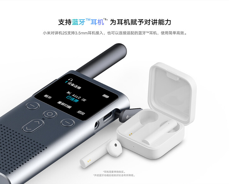 El Xiaomi Walkie Talkie 2S. (Fuente de la imagen: Xiaomi)