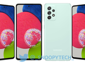 El "Galaxy A52s". (Fuente: SnoopyTech)