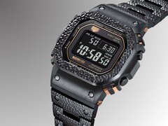 La MRG-B5000HT-1 utiliza una pantalla LCD en negativo a juego con el discreto acabado gris oscuro del recubrimiento DLC (Fuente de la imagen: Casio)