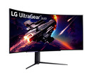 El 45GS95QE es uno de los dos próximos monitores para juegos LG UltraGear OLED de 44,5 pulgadas, en la imagen el 45GR95QE. (Fuente de la imagen: LG)