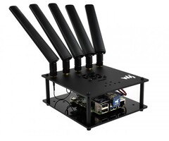 El Waveshare HAT trae conectividad 5G y GPS al Raspberry Pi. (Fuente de la imagen: Waveshare)