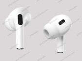 Los AirPods Pro 2 parecen una sutil revisión del modelo actual saliente. (Fuente de la imagen: 52audio)