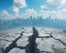 Imagen generada por IA que representa una falla en Ciudad de México. (Fuente de la imagen: Attasit, Adobe Stock)