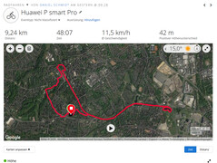 GPS Huawei P smart Pro