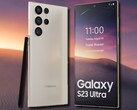 El Samsung Galaxy S23 Ultra podría tener bordes más rectos y una pantalla más plana que su predecesor. (Fuente de la imagen: @technizoconcept &amp; Unsplash - editado)