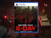 Se muestra la caja de la versión para PS5 de Gears of War: E-Day