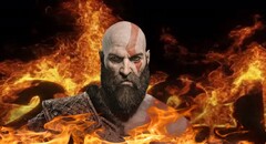 Un lanzamiento en 2021 para God of War: Ragnarok se ha esfumado posiblemente. (Fuente de la imagen: Santa Monica Studio/VideoHive - editado)