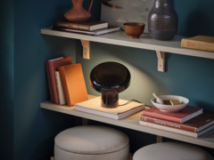 La próxima lámpara con altavoz Blomprakt de IKEA (en la imagen) se lanzará a finales de 2025. (Fuente de la imagen: IKEA)