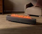 El Xiaomi Mijia Baseboard Heater Fire Edition utiliza un humidificador integrado y LEDs para generar llamas falsas. (Fuente de la imagen: Xiaomi)