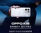 Imagen promocional del Oppo K15