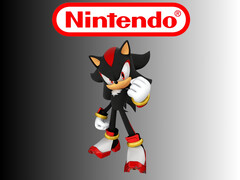 Shadow the Hedgehog bajo el logotipo de Nintendo (Fuente de la imagen: Sega, Nintendo of America con ediciones)