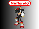 Shadow the Hedgehog bajo el logotipo de Nintendo (Fuente de la imagen: Sega, Nintendo of America con ediciones)