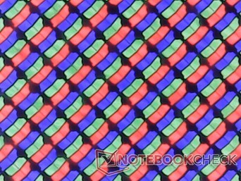 Subpíxeles RGB nítidos con una granulosidad mínima