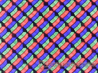 Subpíxeles RGB nítidos con una granulosidad mínima