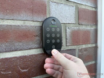 Yale Smart Keypad 2 - Huella dactilar en uso