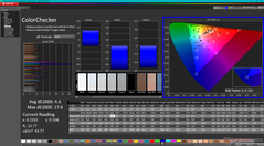 ColorChecker antes de la calibración