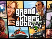 Pantalla de título de GTA 5.