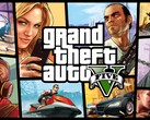 Pantalla de título de GTA 5.