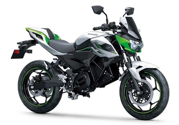 La Kawsaki Z e-1 es una nueva naked eléctrica con un aspecto decente. (Fuente de la imagen: Kawasaki)