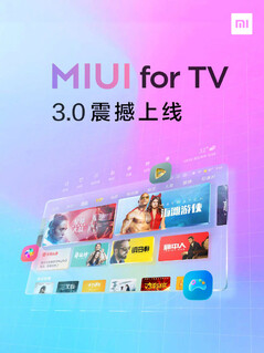 MIUI para la promoción de TV 3.0. (Fuente de la imagen: Weibo)