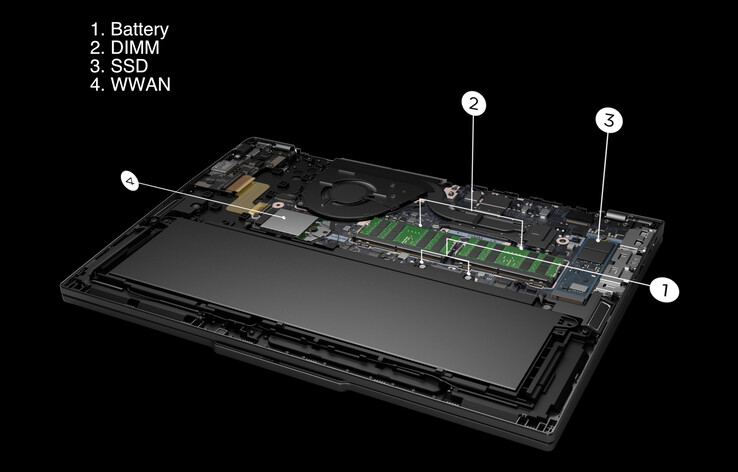 Lenovo afirma que el ThinkPad T16 Gen 3 alcanza 9,3/10 en las pruebas de reparabilidad de iFixit. (Fuente de la imagen: Lenovo)