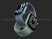El Apple Watch Series 8 podría recibir una pantalla plana, entre otros cambios de pantalla. (Fuente de la imagen: Jon Prosser & Ian Zelbo)
