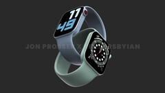 El Apple Watch Series 8 podría recibir una pantalla plana, entre otros cambios de pantalla. (Fuente de la imagen: Jon Prosser &amp;amp; Ian Zelbo)