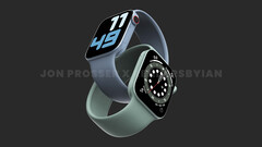 El Apple Watch Series 8 podría recibir una pantalla plana, entre otros cambios de pantalla. (Fuente de la imagen: Jon Prosser &amp;amp; Ian Zelbo)