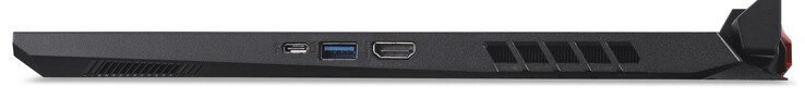 Lado derecho: USB 3.2 Gen 2 (Tipo C), USB 3.2 Gen 2 (Tipo A), HDMI