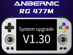 La nueva actualización de software para el Anbernic RG477M permite a los usuarios cambiar la velocidad del ventilador para enfriar en modo de alto rendimiento. (Fuente de la imagen: Anbernic)