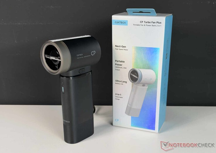 Batería externa y ventilador de mano, todo en uno: prueba del Cuktech CP Turbo Fan Plus